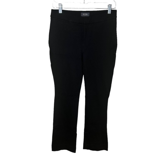 NYDJ Lift Tuck Technology Slim Trouser Pants In Ponte Knit Straight Leg Size 2P - Picture 3 of 11
